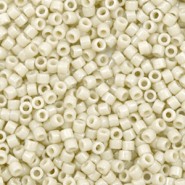 Miyuki delica Beads 11/0 - Duracoat opaque dyed dark ivory cream DB-2362